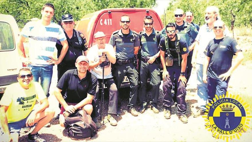 Rescatan en Artana a un senderista de la Vall al sufrir un golpe de calor