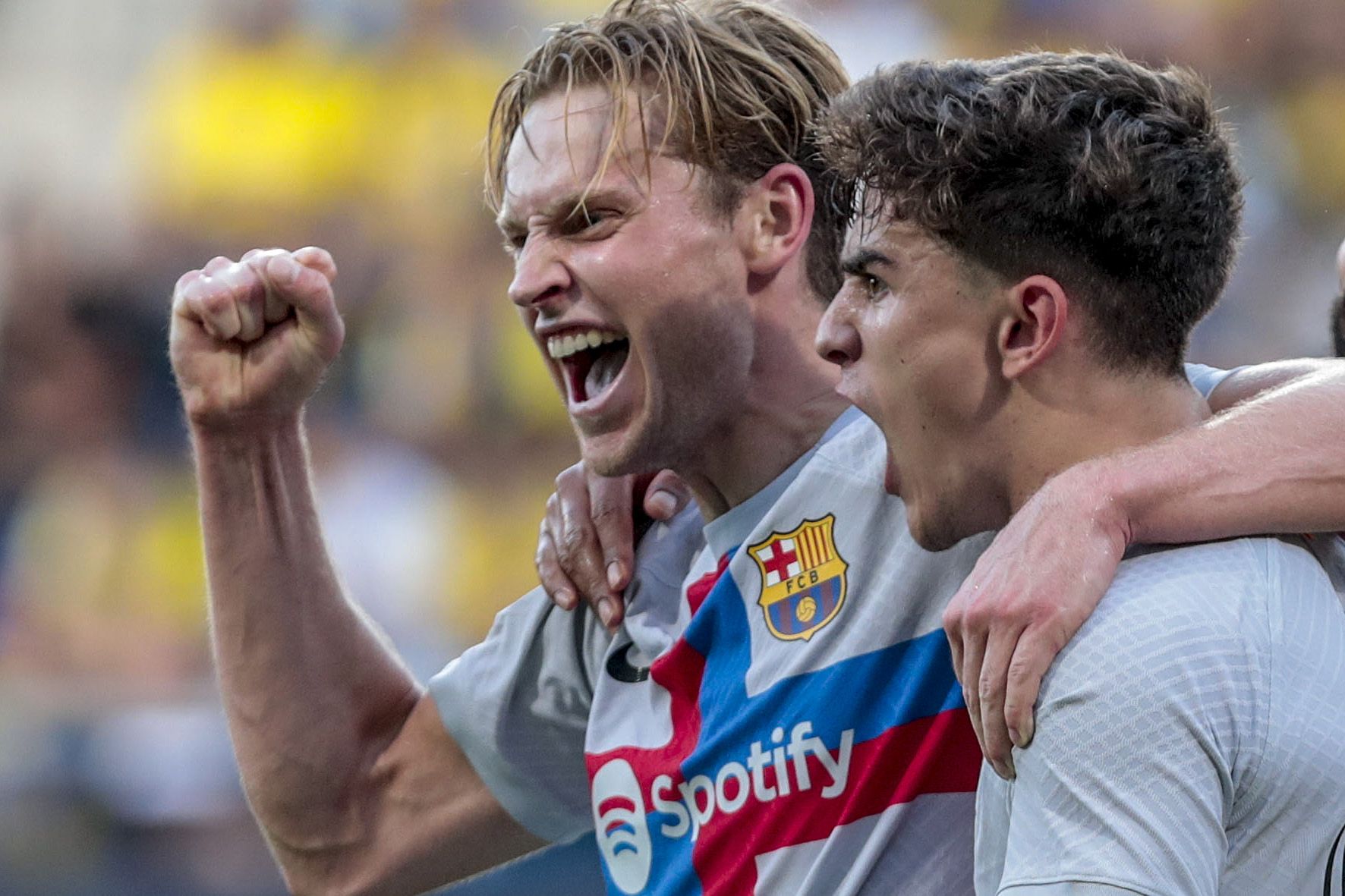 Cádiz - Barcelona : El gol de Frenkie De Jong
