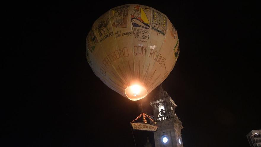 El globo más grande del mundo surca el cielo gallego: 26 kilómetros de ruta antes de finalizar su vuelo