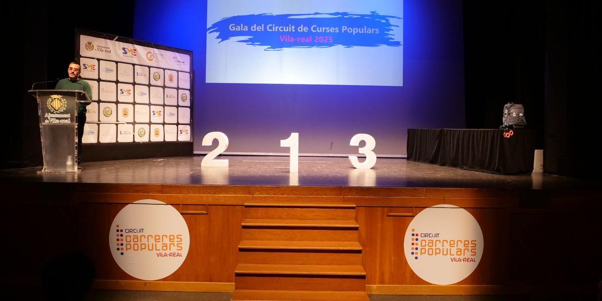 L'alcalde de Vila-real, José Benlloch, ha agraït la constància i l'aposta de l'esport local pel Circuit de Carreres Populars.