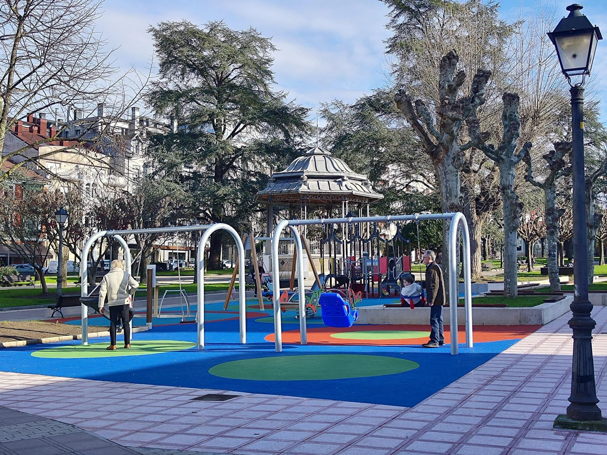En imágenes, el parque Alfonso X tras la renovación