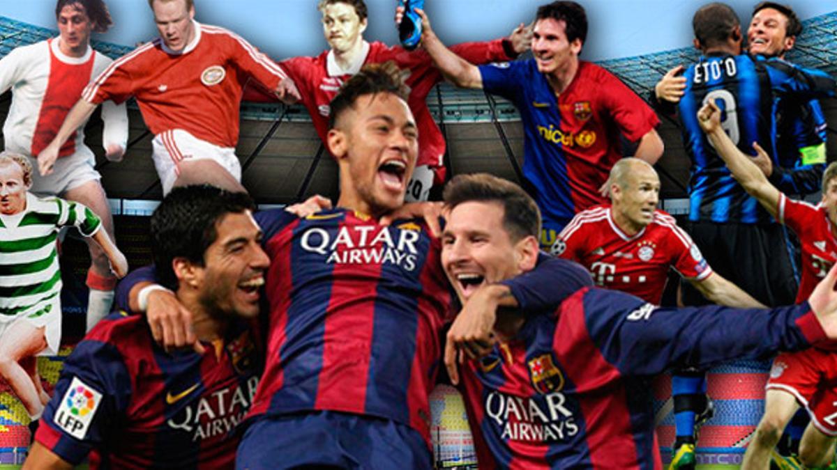 El Barça de Messi entra de lleno en la historia con el segundo triplete
