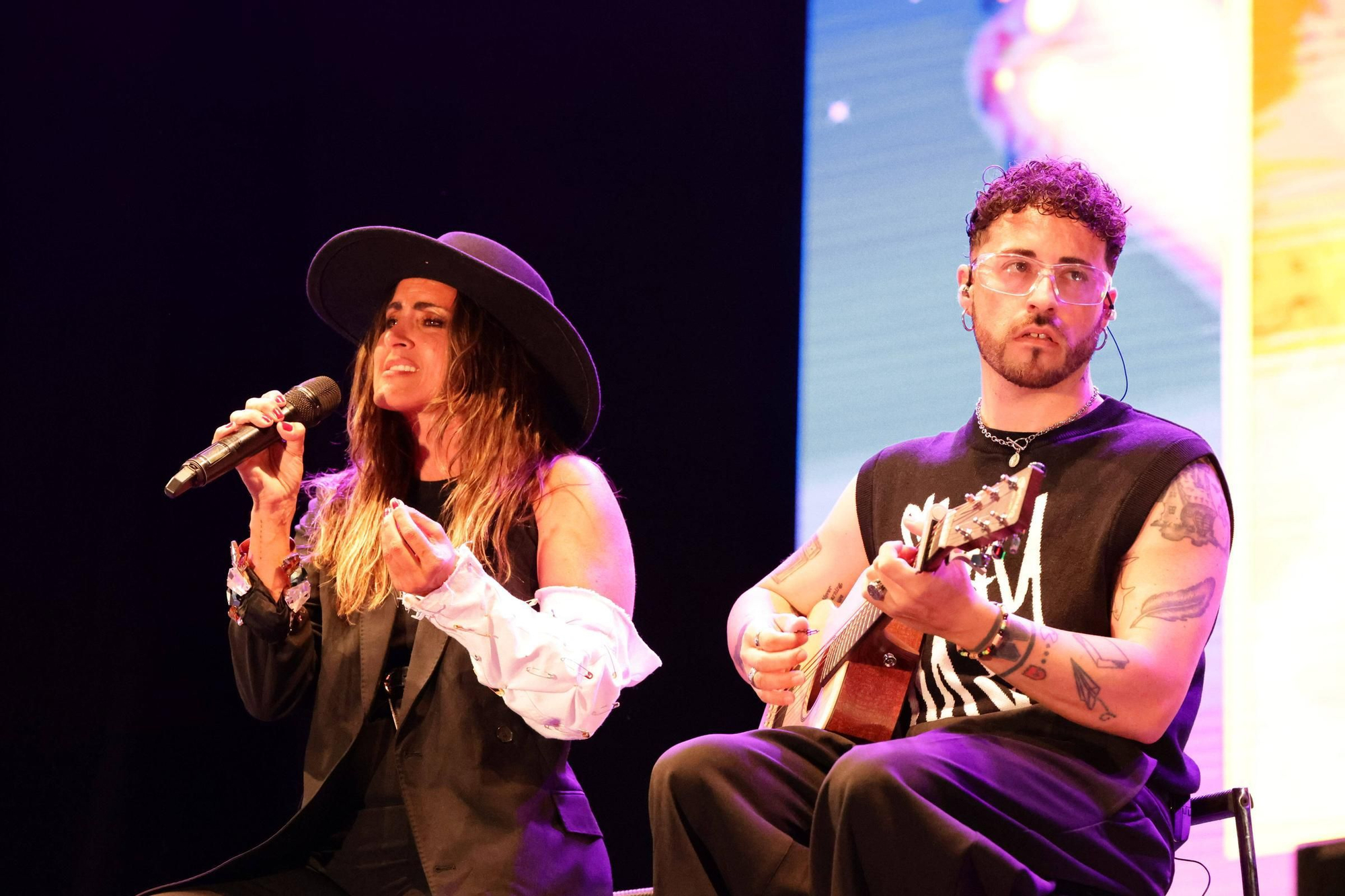 Así fueron los conciertos de este domingo en la plaza Mayor de Cáceres