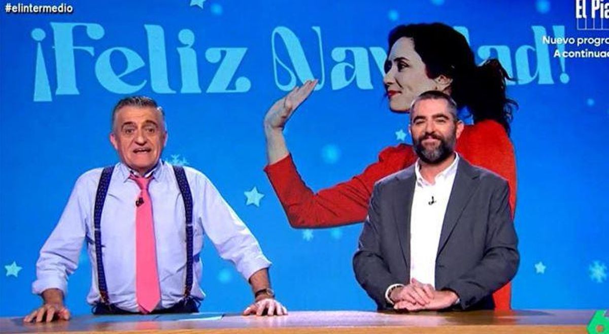 Ayuso lanza una broma sobre los pisos de Ábalos y Wyoming contraataca en ‘El Intermedio’