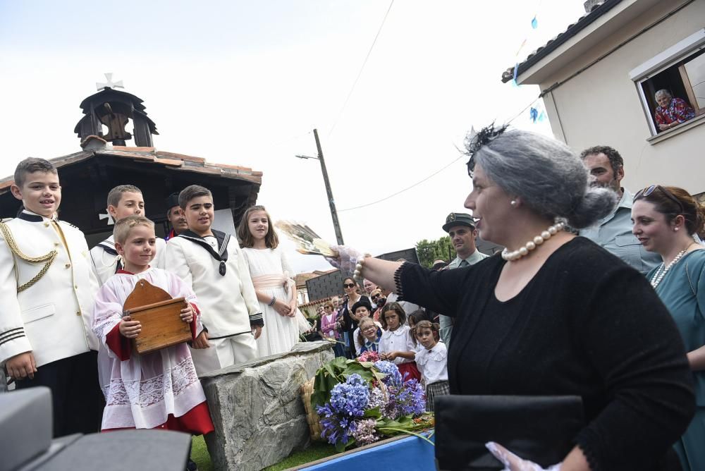 Desfile de las carrozas de Valdesoto