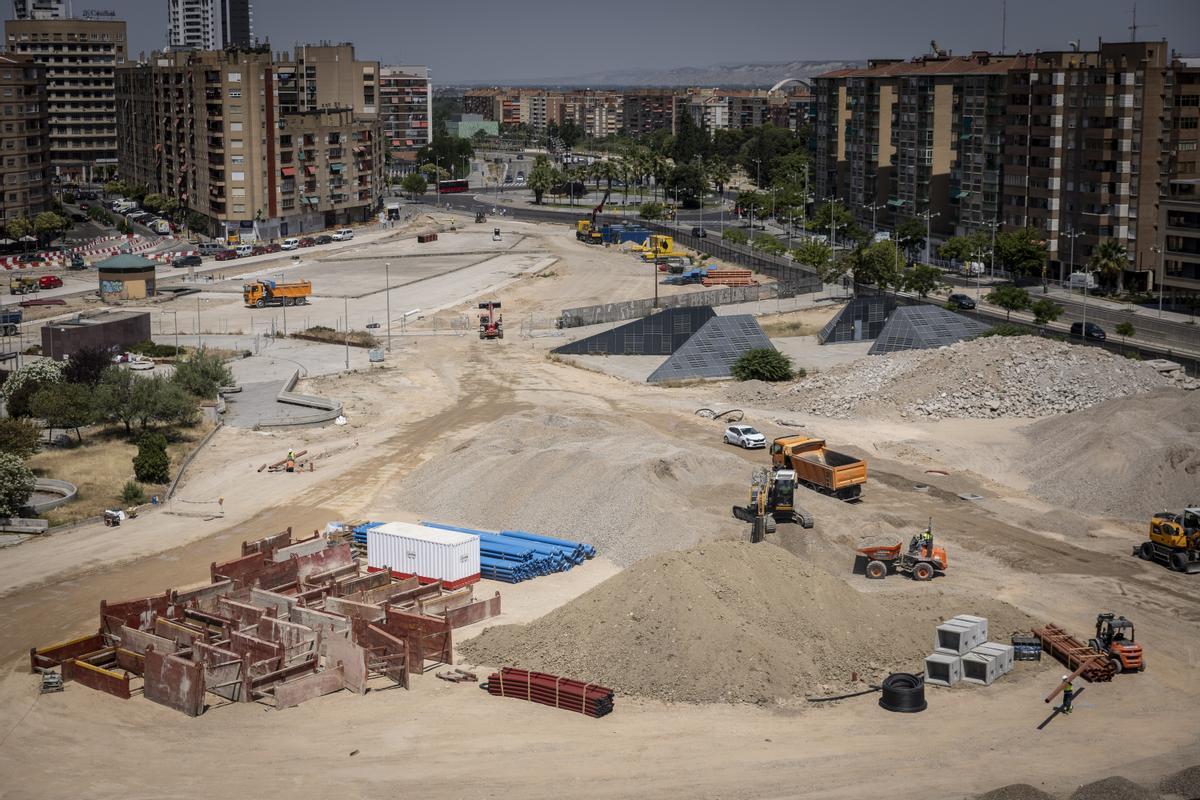 Así avanzan las obras del Portillo en Zaragoza