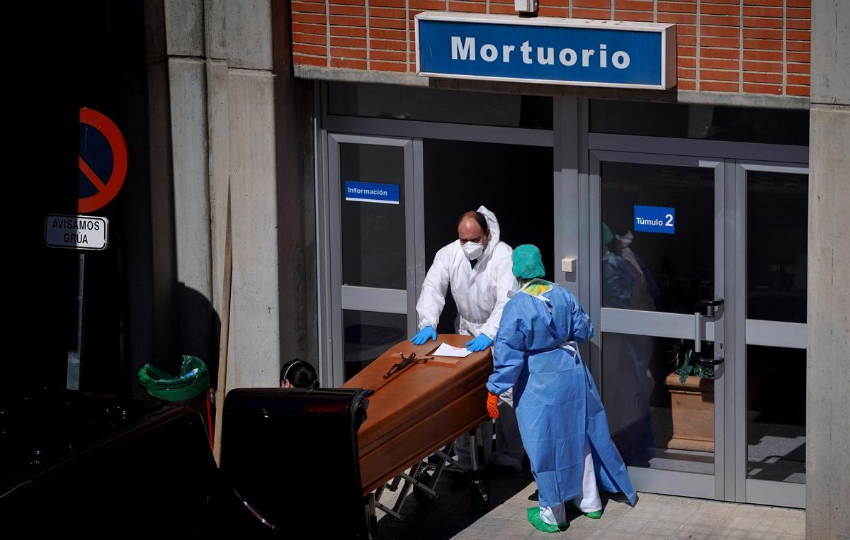 Espanya arriba a 724 morts en un dia, la xifra més alta de la tercera onada