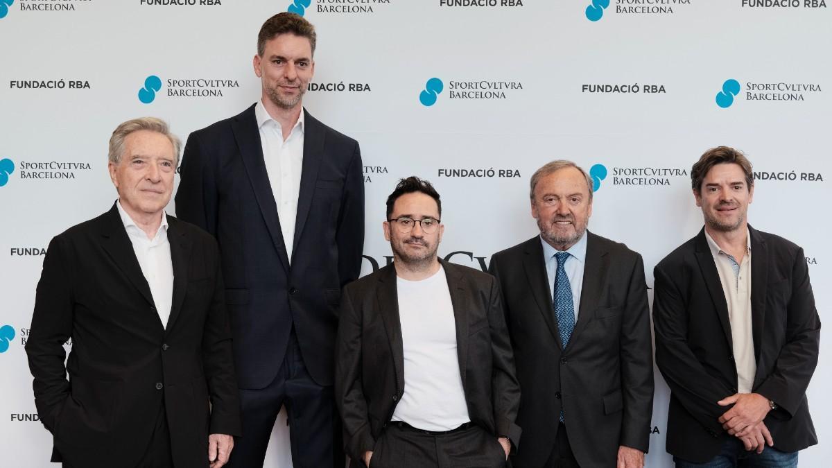 Gabilondo, Gasol, Bayona y Checa, en la entrega de premios
