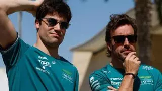 Lance Stroll, compañero de Alonso, sobre el Aston Martin: "Es la peor mierda que he conducido en mi vida"