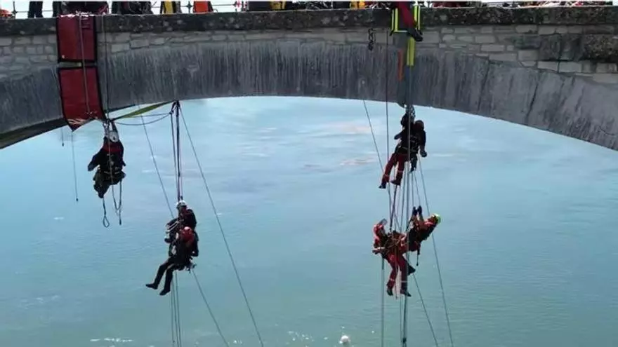 Bomberos de Málaga, subcampeones internacionales en rescate en altura