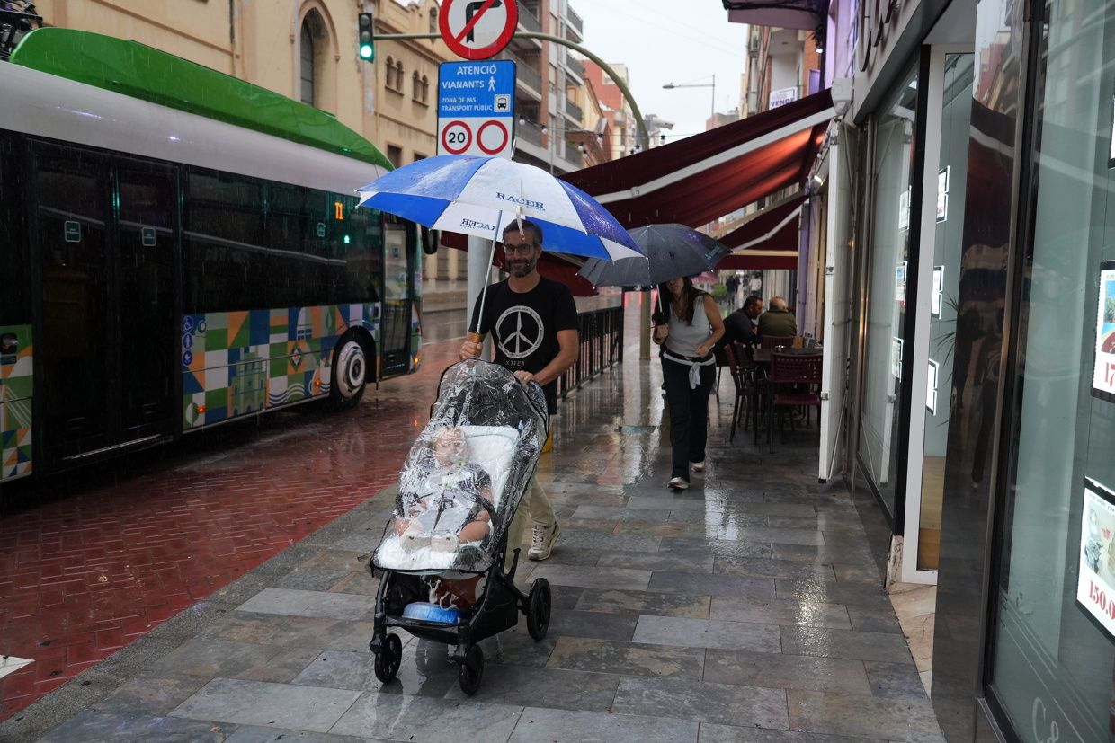 Galería de imágenes: La dana Alice descarga con fuerza en Castelló