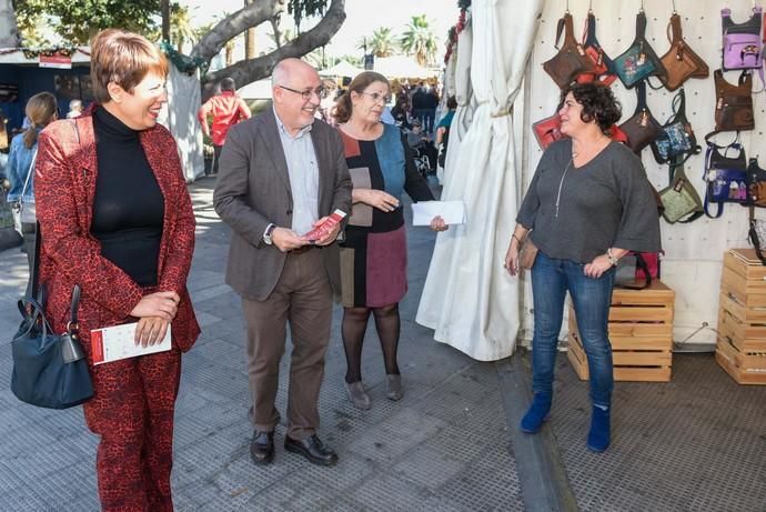 Inauguración de la Feria de Artesanía en San Telmo