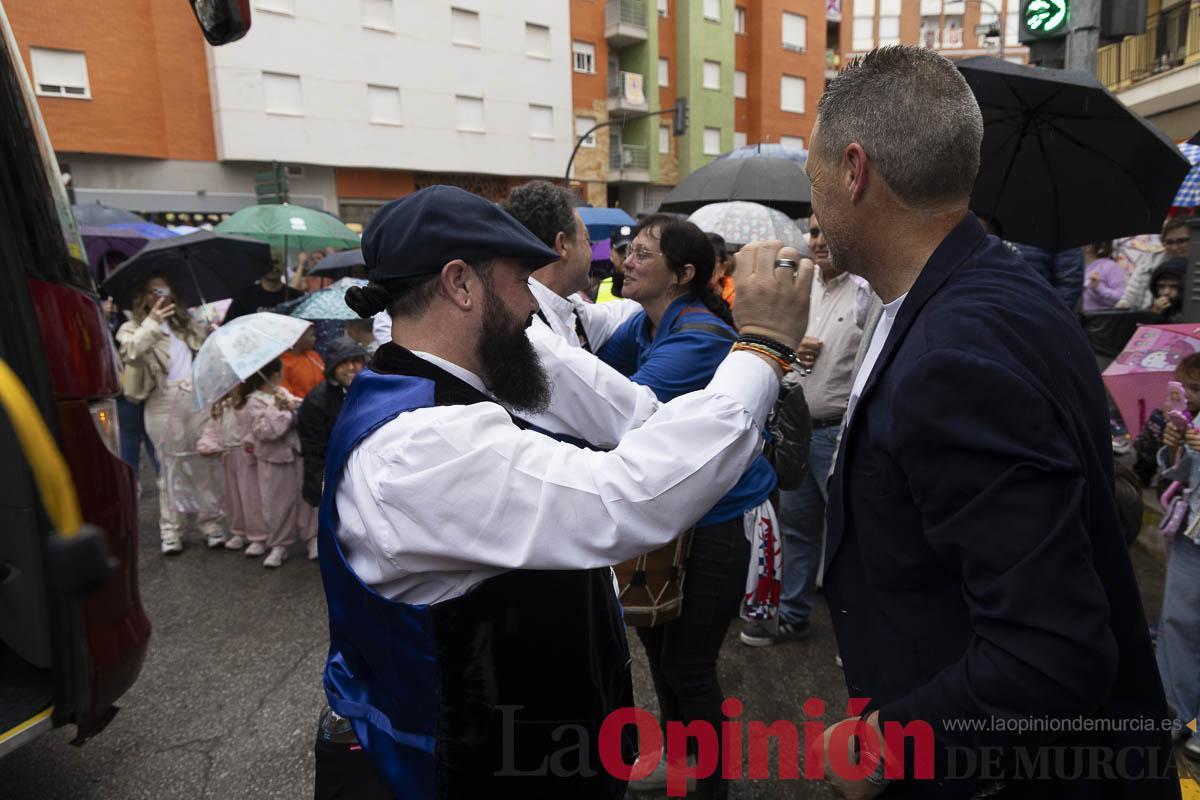 El Tío de la Pita desafía a la lluvia en Caravaca