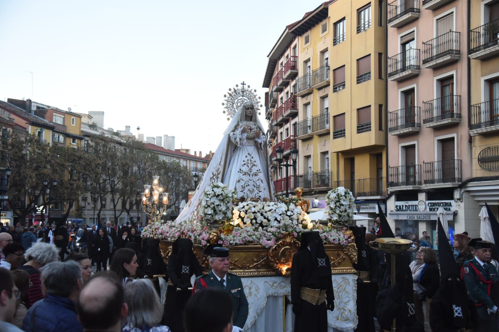 En imágenes | Procesiones del Jueves Santo en Zaragoza