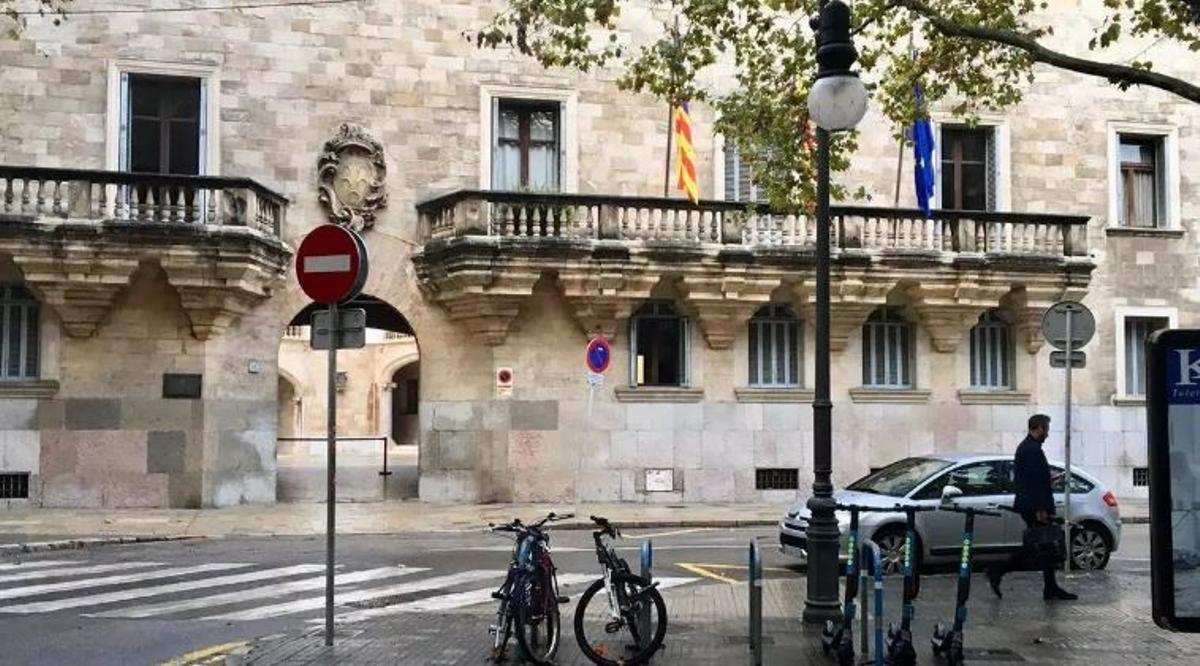 Fachada de la Audiencia Provincial de Palma