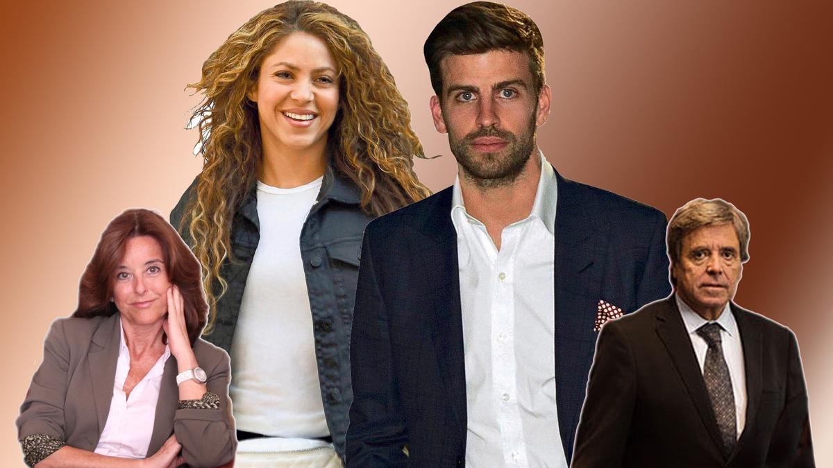 Piqué, Shakira y abogados