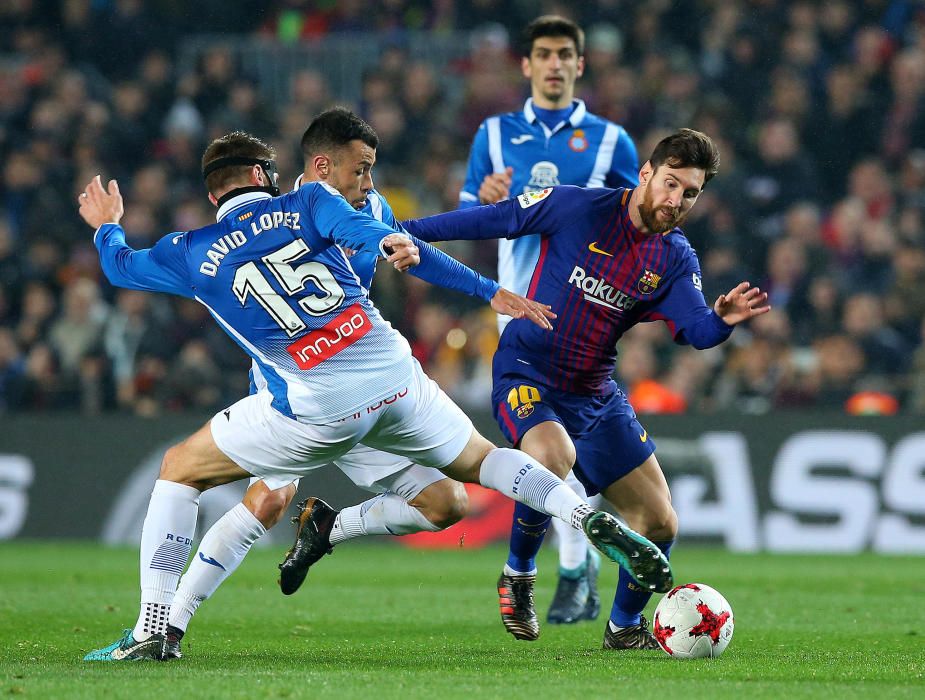 Les millors fotos del Barça-Espanyol