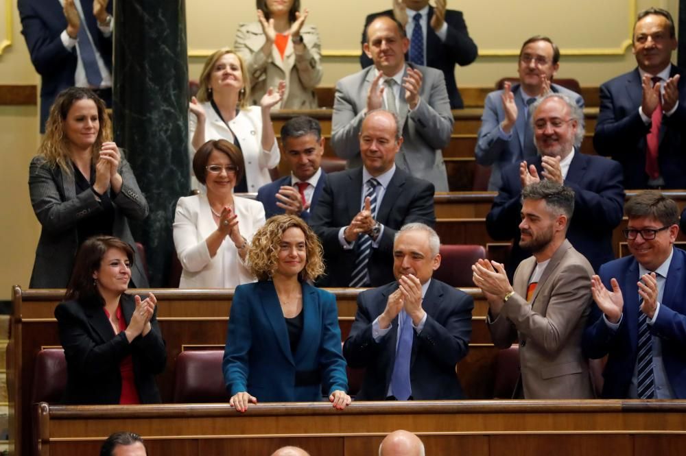 La sessió de constitució de les Corts, en imatges