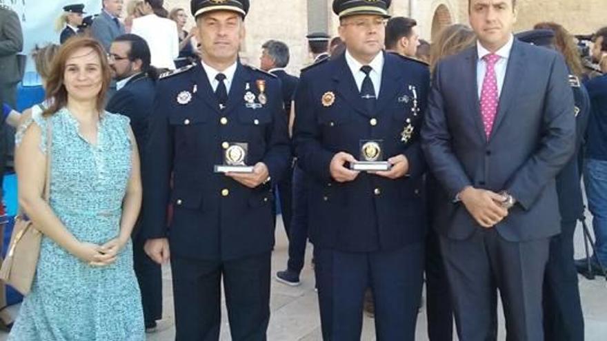 Distinción para la Policía Local de Xixona