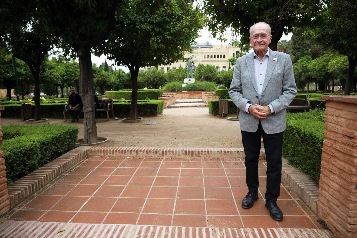 Francisco de la Torre,  alcalde y candidato del PP a la reelección, a la alcaldía en las elecciones municipales.