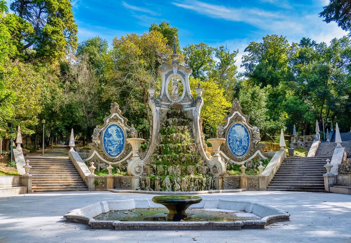 La fuente del Jardín Botánico