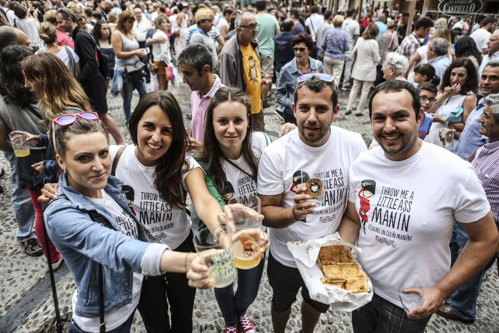 Gran fiesta de la sidra en Gijón