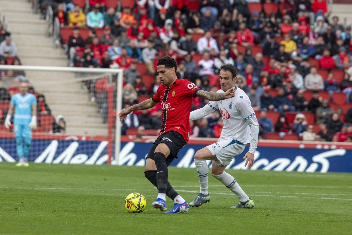 El partido del Mallorca contra el Espanyol en imágenes
