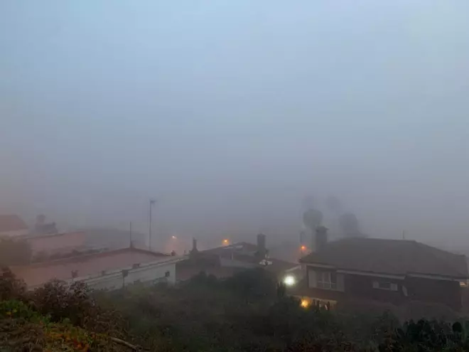 Niebla en Tafira (17/05/19)