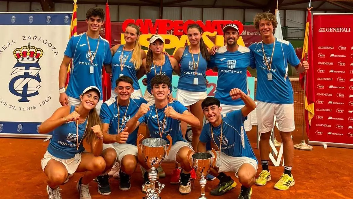 Doblete histórico del Club Atlético Montemar: campeón de España júnior femenino y bronce masculino por equipos
