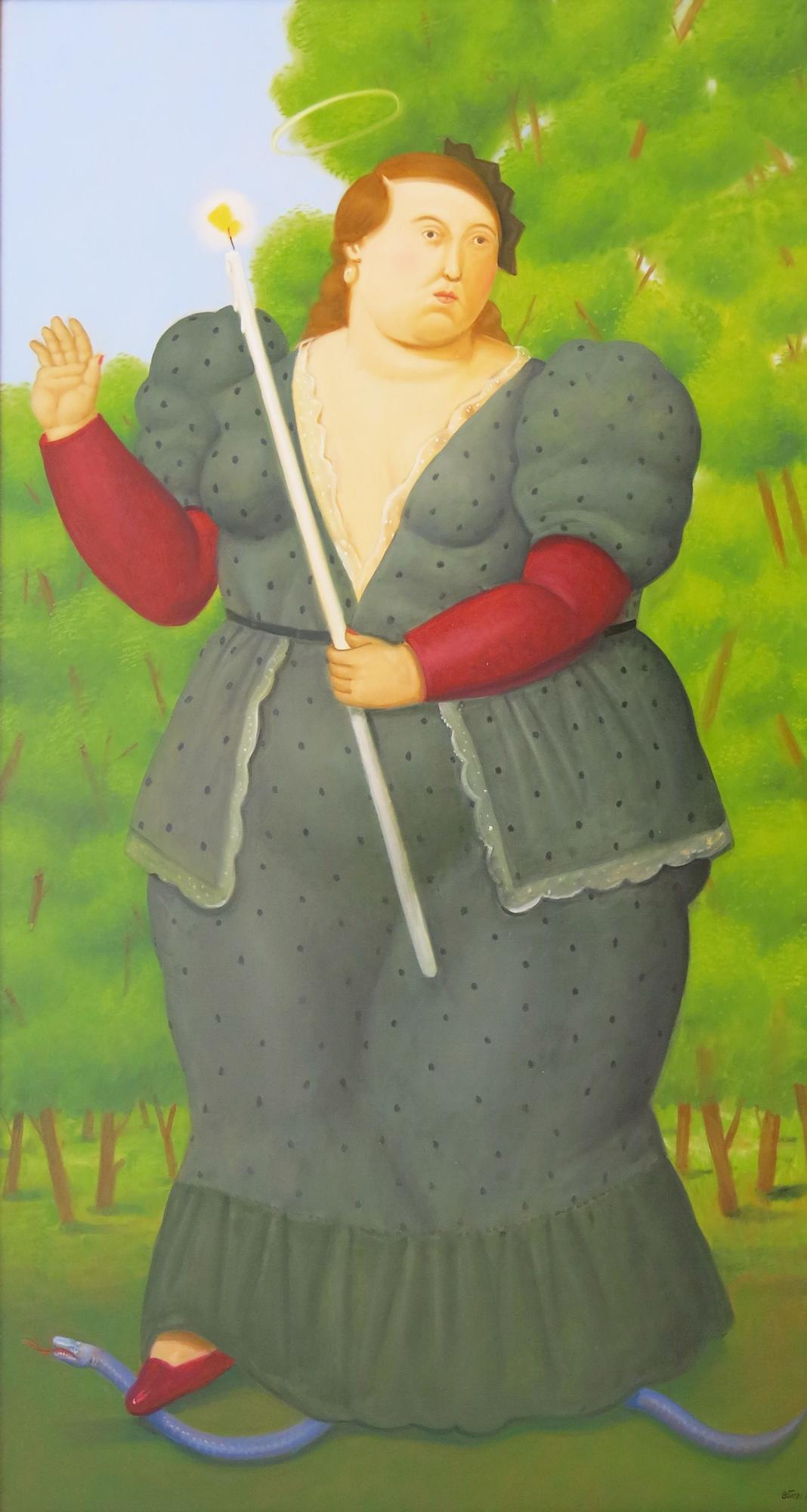 &#039;Santa Rosalía&#039;, de Botero, se podrá ver en la exposición prevista.