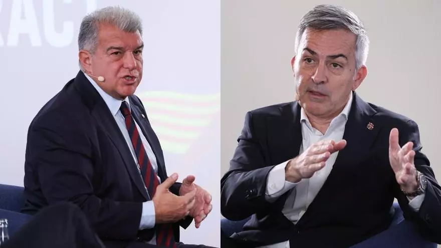 Tenso cara a cara entre Laporta y Font: Xavi 'enciende' las elecciones, el tándem Deco-Flick y las operaciones económicas dudosas
