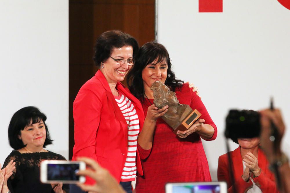 Acto de entrega de los premios Clara Campoamor