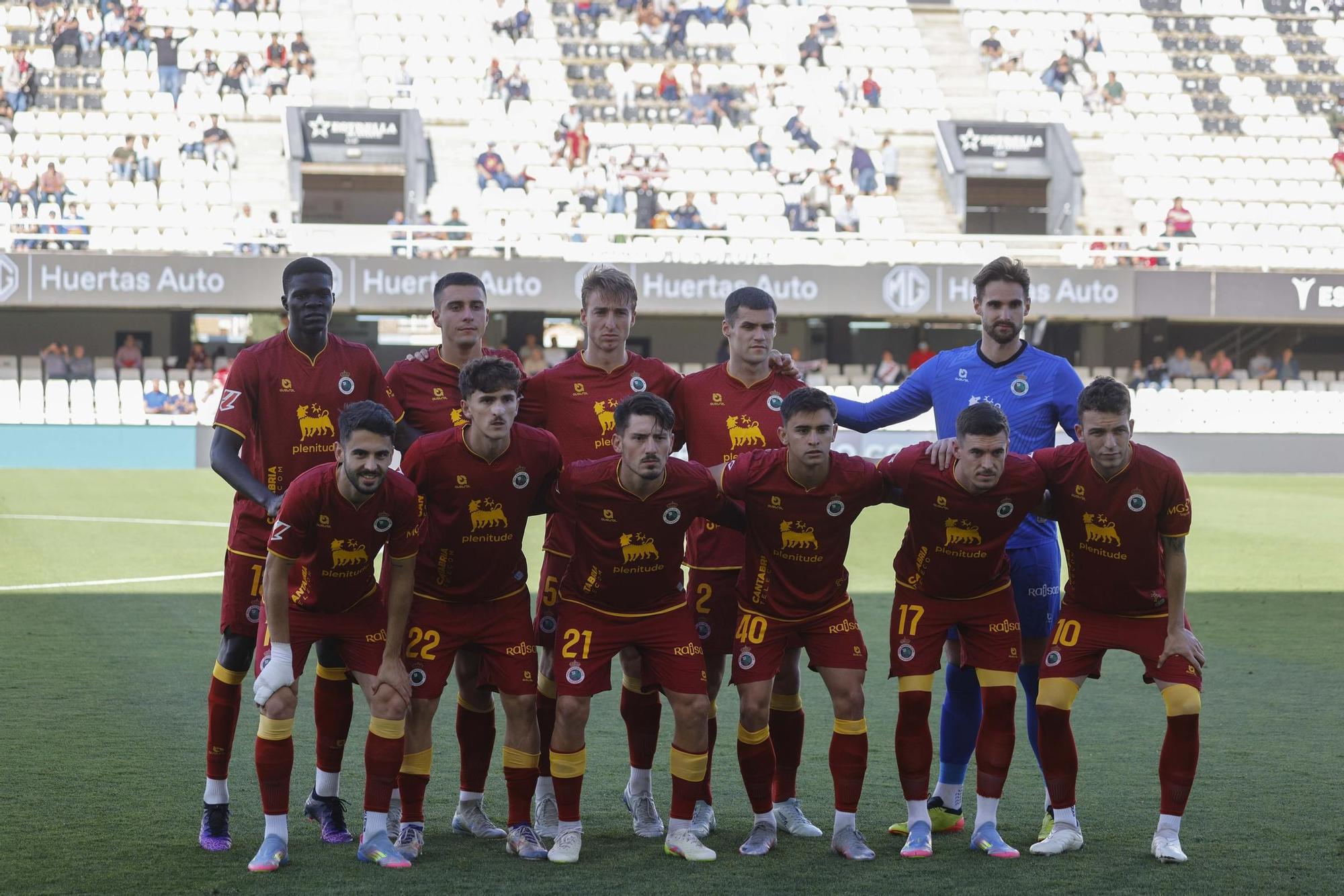 La victoria del FC Cartagena ante el Racing, en imágenes