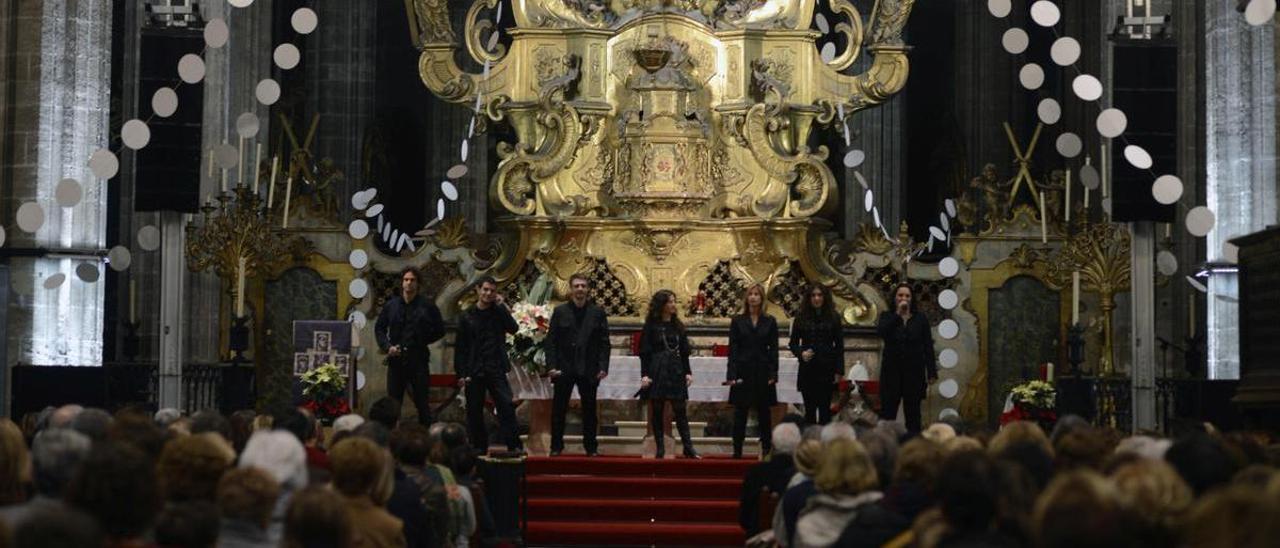 Los músicos de Cap Pela, en la imagen en Santa Eulàlia, actuarán el día 25 de diciembre en el Auditori de Manacor