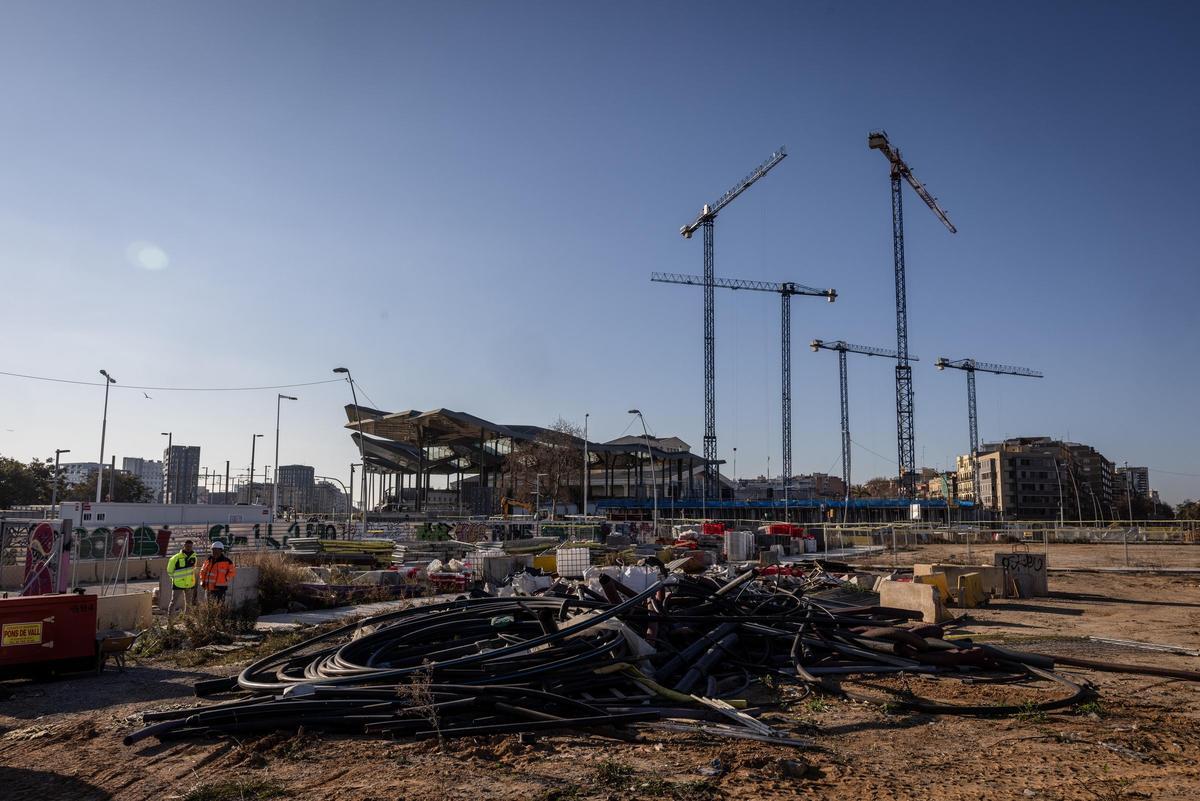 Barcelona inicia las obras del gran parque de Glòries