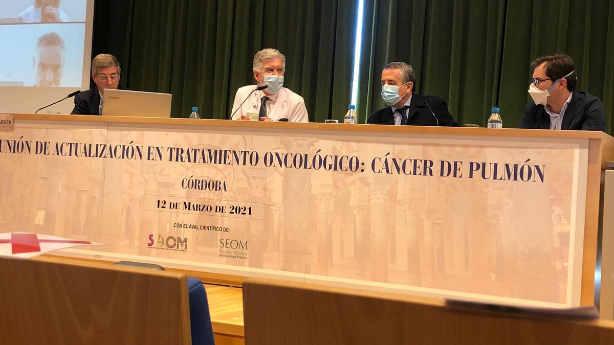 Jornada sobre el cáncer de pulmón en el Imibic.