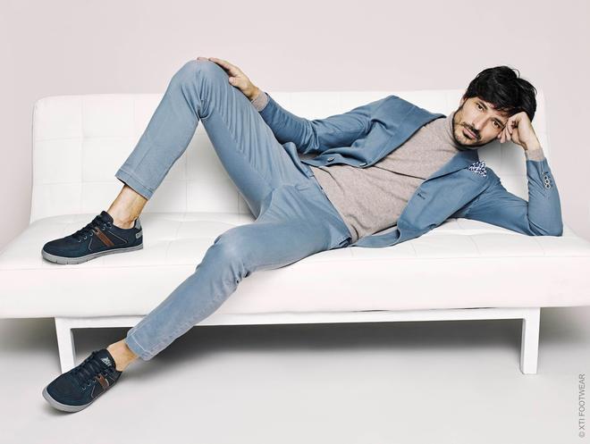 Andrés Velencoso es la imagen de la línea masculina de Xti