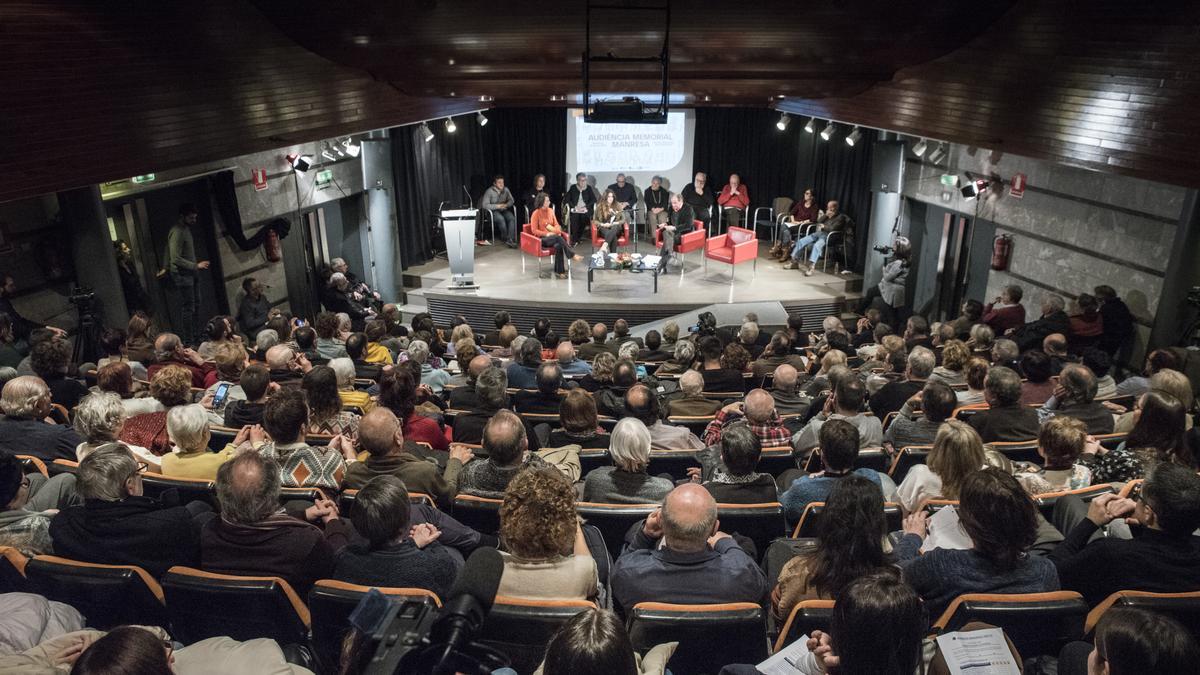 La Plana de l'Om es va omplir a l'Audiència Memorial d'aquest dimecres