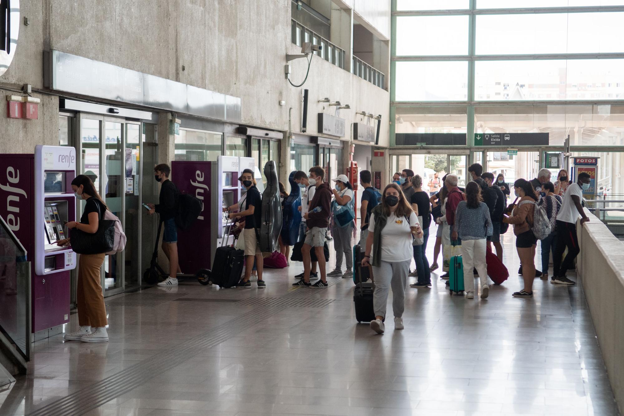 Primera jornada de huelga en Renfe en Castellón