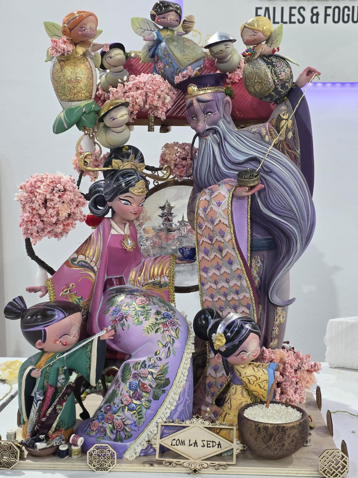 La obra con el sello de Ureña que ha conquistado el primer premio de la sección Primera de Infantil en Gandia.