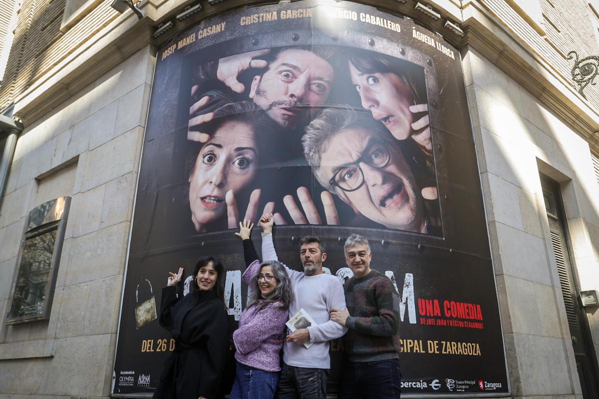 Cristina García, Águeda Llorca, Josep Manel Casany y Sergio Caballero protagonizan 'Escape Room'