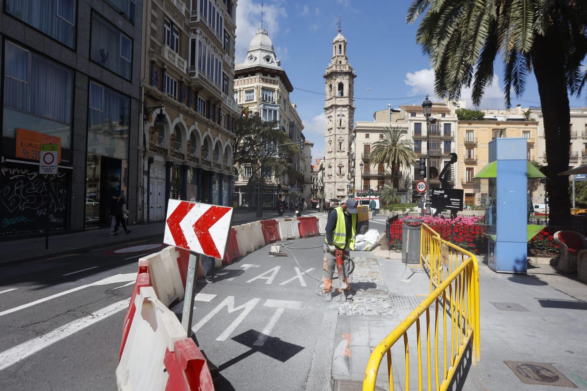 Peatonalización de la Plaza de la Reina