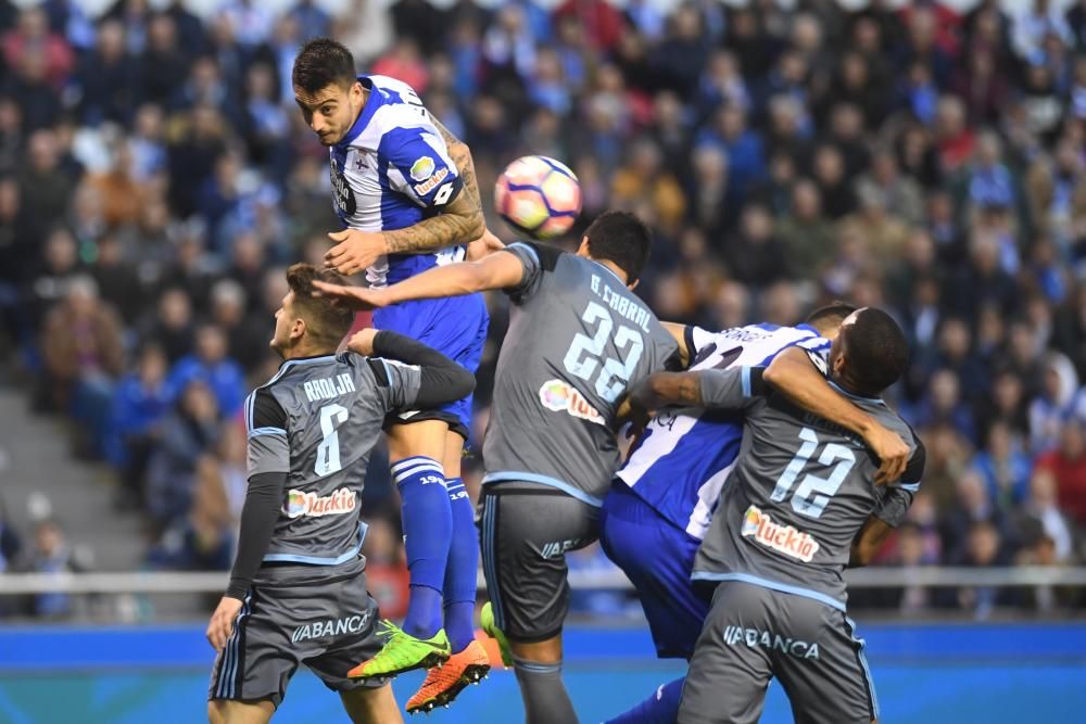 El Dépor cae en el derbi ante el Celta