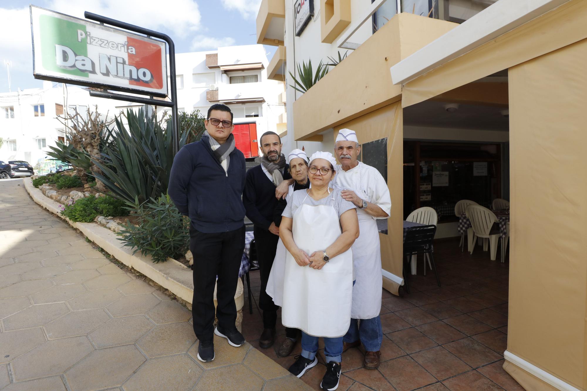 Cierre de la pizzería Da Nino en Ibiza