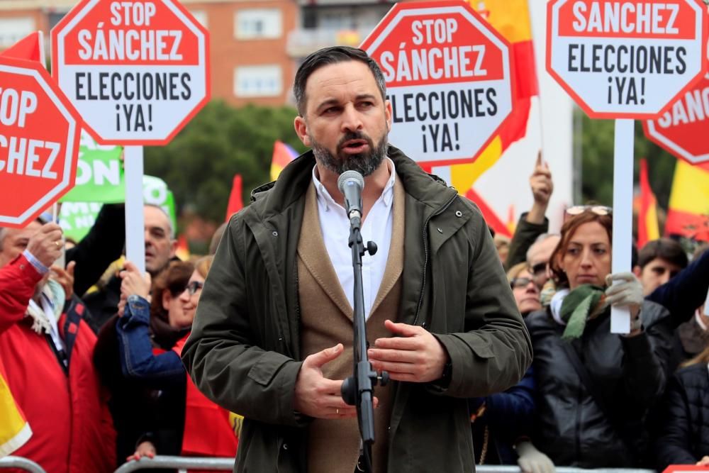 Las imágenes de la concentración en Madrid.