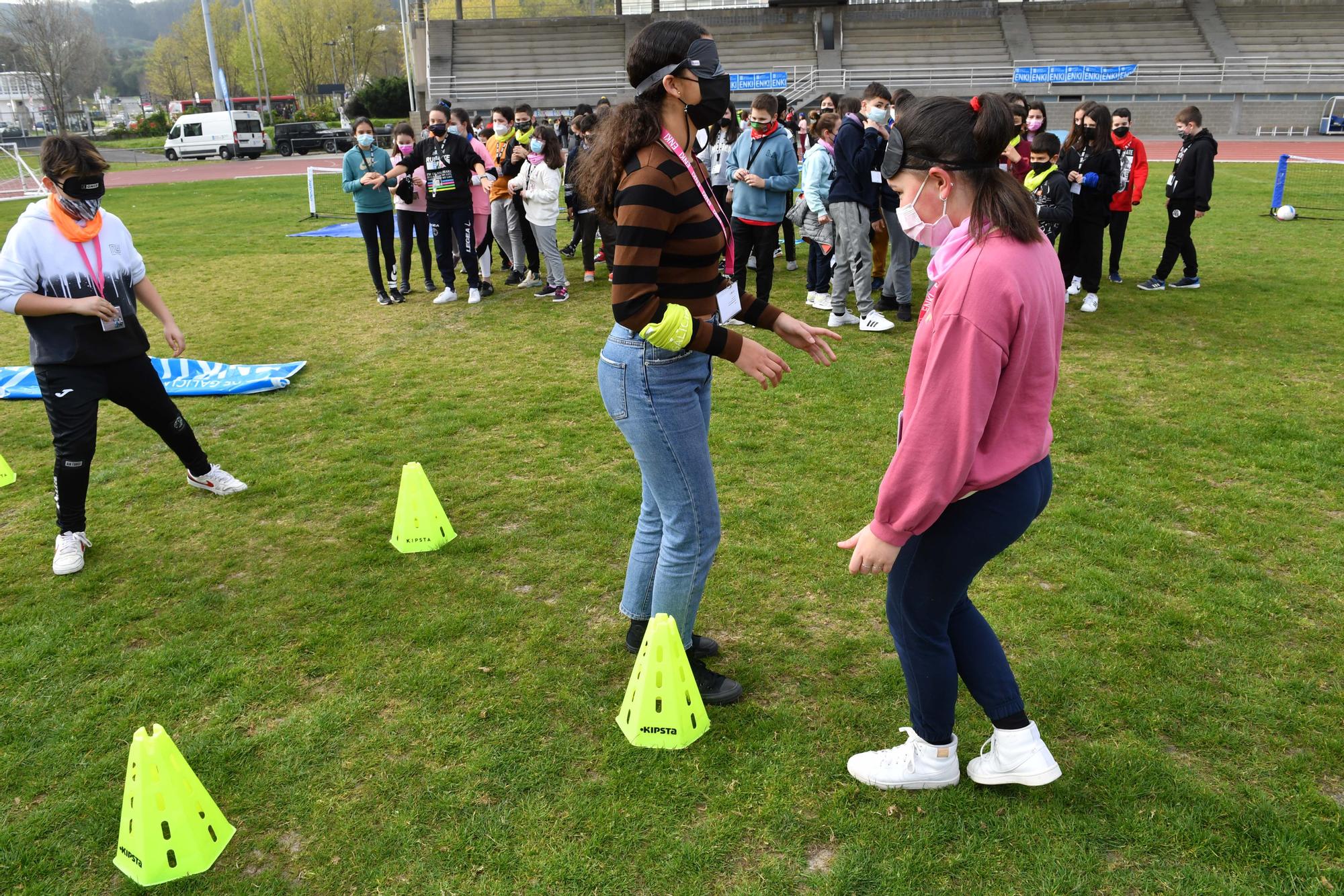 Deporte adaptado para escolares en Elviña