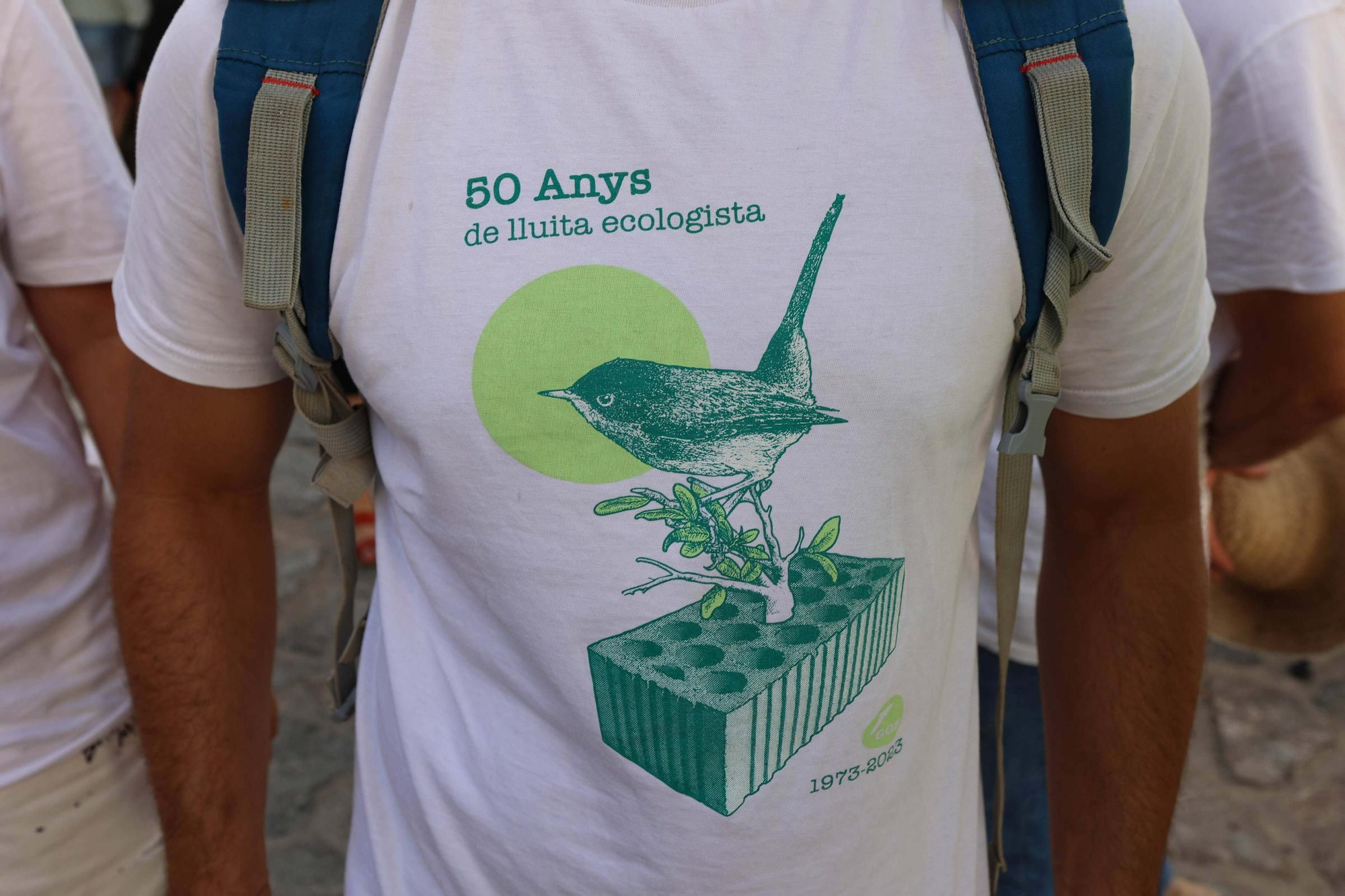 Manifestación contra la masificación turística en Ibiza