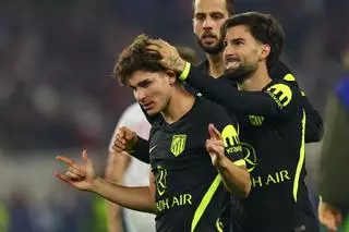 Las mejores imágenes del Stuttgart - Atlético de Madrid