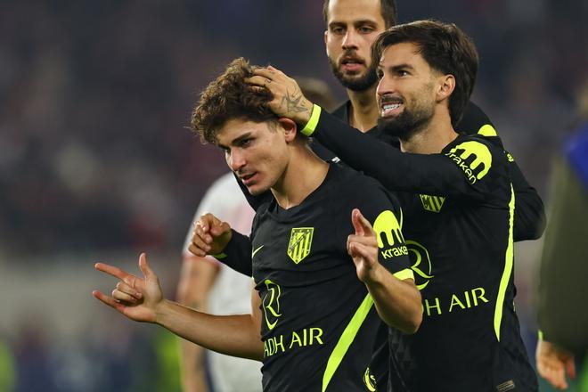 Las mejores imágenes del Stuttgart - Atlético de Madrid