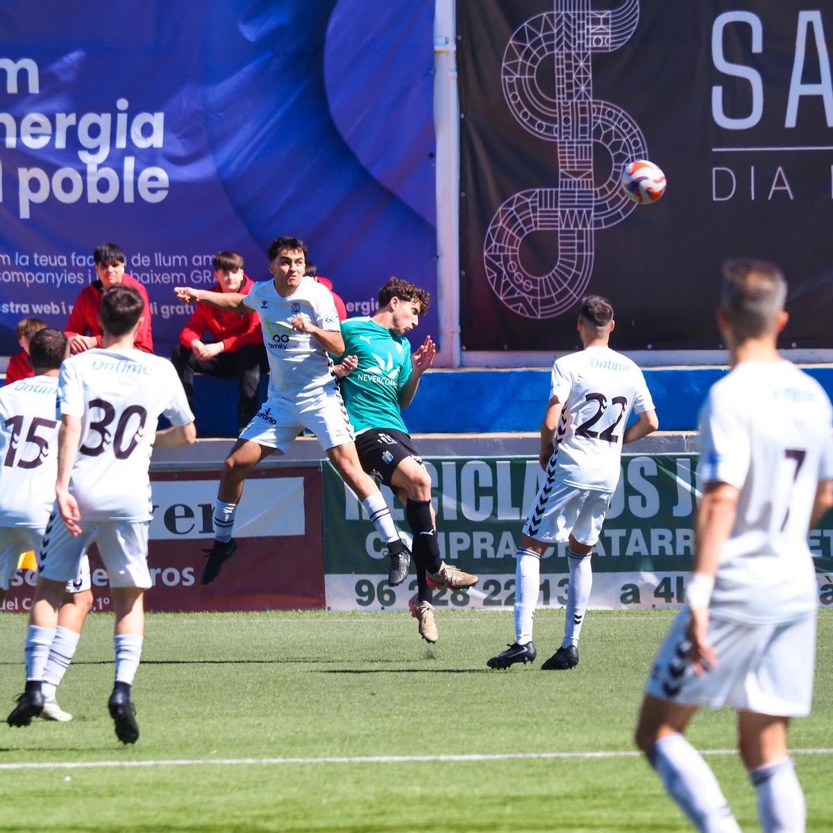 Un partido reciente del CD Olímpic de Xàtiva